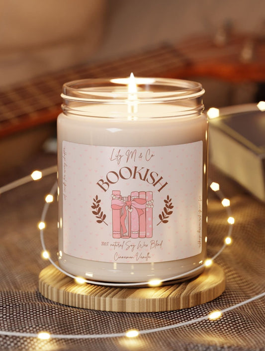 Bookish Candle